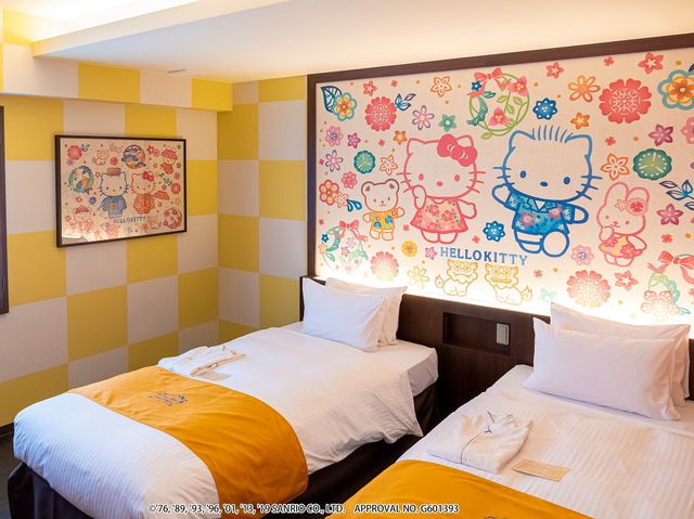 ホテル沖縄 with サンリオ キャラクターズ ハローキティツイン